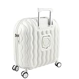 LOVSSU Koffer 20 Zoll kleine ultraleichte Bordbox 24/28 Mädchen Trolley mit Wasserbecherhalter...
