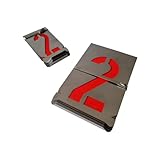 Zahlen Schablonen Set 0-9 | 100 mm (10 cm) | Rostfreier Edelstahl | Große Ziffern Signierschablonen...