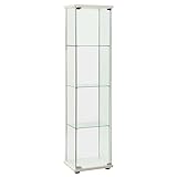 Vitrine Hartglas, Lagerschrank Büroschrank Aktenschränke Badezimmerschrank Geeignet für...