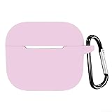 Secure Protective Silicone Case with Hook Hole for AirPods 3, Designed for Easy Attachment and...
