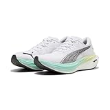 PUMA Damen Deviate Nitro 3 Laufschuhe, Puma Weiß/Minzgrün, 11
