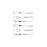 Tramontina ESSENTIALS Kuchengabeln, Edelstahl, 6 Stück