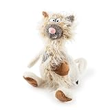 SIGIKID 38243 Kiez Miez Beasts Town Kinder und Erwachsene Kuscheltier empfohlen ab 3 Jahren beige,...