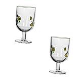 Zkydhbd 360 Ml Glas Becher Mit Zitrusfrüchten Mit Hellen Zitronen Kunstwerken Wiederverwendbare...
