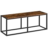 HOOBRO Sitzbänke für Esszimmer Bank, 120 x 30 x 46,5 cm Küchenbank, Essbank im Industrie Design,...