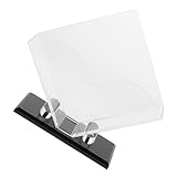 VALICLUD Klarer Serviettenhalter Winddichtes Design Langlebiger Papierserviettenspender für...