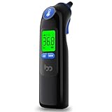 Ohrthermometer, Ohr Fieberthermometer für Baby Erwachsene, digitales infrarot-Thermometer mit 24...