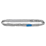 PETEX 47204218 Rundschlinge Arbeitslast (WLL)=4 t Grau, 2 m