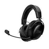 HyperX Cloud III S – Kabelloses Gaming-Headset, Multiplattform, 2,4 GHz, Bluetooth, Akkulaufzeit...