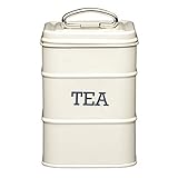 KitchenCraft Living Nostalgia Tee Aufbewahrung, Aufbewahrungsdose Loser Tee/Teebeutel, Vorratsdose...