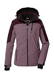 Killtec Damen Skijacke Funktionsjacke mit Kapuze und Schneefang KSW 435 WMN SKI Jckt 00523-malve 40