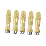 NUOBESTY 5Stücke Holzgriffe Für Feilenwerkzeuge Ergonomische Mit Innendurchmesser Für...