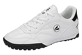 JAKO Unisex Kinder J-st Signature Fussballschuh, White Jet Black, 34 EU