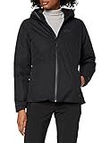 Jack Wolfskin Damen ARGON STORM JACKET W wasserdichte Winterjacke, black, L