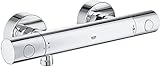 GROHE Precision Get - Thermostat- Brausebatterie (wassersparend, ergonomischer Metallgriff,...