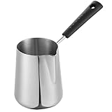 Butterwärmer, Milchtopf für den Herd, 900 ml/30, 43 Unzen Edelstahl-Butterwärmertopf mit...