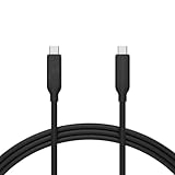 Amazon Basics USB-C-auf-USB-C-4-Schnellladekabel, 40 Gbit/s, 8K-Video, 240 W, USB-IF-Zertifikat,...