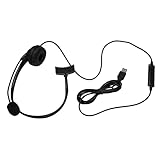 Aboiled USB Callcenter Headset mit GeräUsch UnterdrüCkendem Mikrofon Mono KopfhöRer für PC Haus...