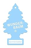 WUNDER-BAUM Auto-Lufterfrischer - Anhänger für langanhaltenden Duft im Auto oder zu Hause - Summer...