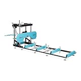 hillvert HI-PSM-2000E Blockbandsäge 4 x 0,9 m Aufstellmaß 7500 W 400 V Blockbandsägewerk mobile...