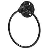 Mobestech Handtuchring aus Schmiedeeisen dekorativ Handtuchhalter Badezimmerzubehör badetuchring...