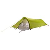 Jack Wolfskin Unisex Tunnelzelt Gossamer, green tea, 225 x 90/80 x 75/40 cm, 3000433-4410