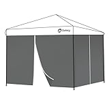 Sekey 2PCS Seitenwände für Pavillon 3x3 Wasserdicht Winterfest, Seitenwände für Pavillon...