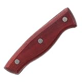 DECOMELODY Ersatz Messergriff aus Holz Ergonomischer Küchenmessergriff Kompatibel mit Koch Obst und...