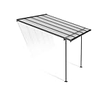Canopia by Palram Terrassenüberdachung Alu Sierra 3X3.05 Polycarbonat Hohlkammerplatten Pergola 314...