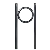 TRUTZHOLM Fahrradanlehnbügel 115 x 52 cm Stahl pulverbeschichtet Rohrdurchmesser Ø 60 mm...