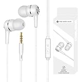 Rtinle In-Ear Kopfhörer Mit Kabel, 3.5mm Magnetisch In-Ear Ohrhörer mit Mikrofon und...