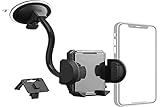 Hama Multi Handy-Kfz-Halterung Saugnapf, Lüftungsgitter 360° drehbar Passend für Breite: 40-110mm