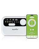 RAINPOINT Bewässerungscomputer, 8 Zonen Smart WiFi Bewässerungssteuerung, App-Überwachung,...