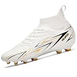 WEJIESS Fußballschuhe Herren High Top Professionelle Fussballschuhe Jugendliche Athletics...