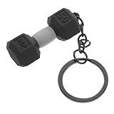 Warmhm Mini Hantel Schlüsselanhänger PVC Charm für Fitnessliebhaber Sportlicher...