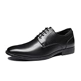 Bruno Marc Herren Anzugschuhe Derby Schnürschuhe Business Schuhe Formale Moderne Klassische SCHWARZ...