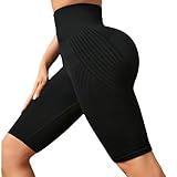 3D Anti-Cellulite-Shorts, hoch taillierte Kompressions-Leggings for Abnehmen,...