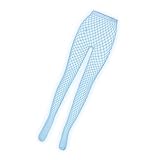 alloneslife Hohe Taille, Netzstrumpfhose, Oberschenkelhohe Strümpfe, leuchtende Netzstrümpfe,...