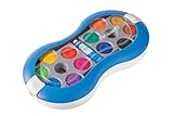Pelikan Deckfarbkasten Space, 24 Farben + 1 Tube Deckweiß, Blau, 1 Stück