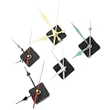 Ipetboom 5 Stück Selbstgemacht Uhrwerk Ersatzteile mit Langer Welle aus Kunststoff für...