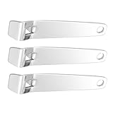 NUOBESTY 3 Stück Professioneller Kleiner Flaschenöffner aus Edelstahl Tragbarer Ampullenöffner...