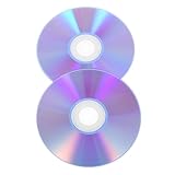 Beaupretty 2 Stück Beschreibbare CD Rohlinge Leere CD Rohlinge Beschreibbare DVD Rohlinge...