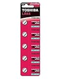 Toshiba LR44 AG13 1,5 V Alkaline 5 Batterien (0% Quecksilber)