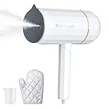 Dampfglätter Steamer 1500W, Kolohoso Reise Dampfglätter Faltbar, konstante Dampfleistung 25g/min...