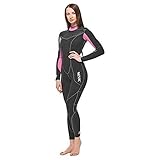 Seac Sense Long, Damen-Overall zum Schnorcheln und Tauchen, aus superelastischem 3mm-Neopren