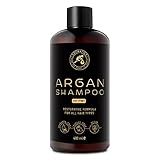 Arganöl Shampoo für Männer 480ml mit Arganöl & Pflanzenextrakte - Argan Männer Shampoo für...