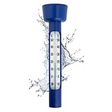 Pool Thermometer Wassertemperatur Thermometer Schwimmend Analog Leicht abzulesen Wasserthermometer...