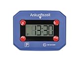 cartrend Digitale Parkuhr fürs Auto, elektronische Parkscheibe mit KBA-Zulassung, automatische...