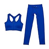 QIUNI 2/3/5-teiliges nahtloses Yoga-Set für Damen, Fitnessstudio, Kleidung, Workout,...