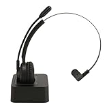 Pyhodi Drahtloses Headset für Unternehmen, Komfortables Einohr-Telefon-Headset für Laptops für...